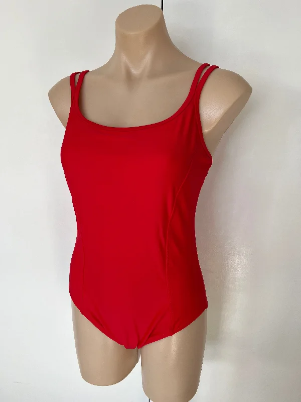 Ocean Curl - Eve One Piece - Red